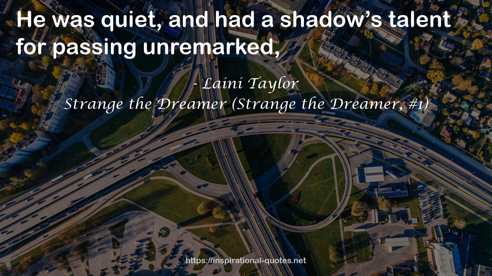 Strange the Dreamer (Strange the Dreamer, #1) QUOTES