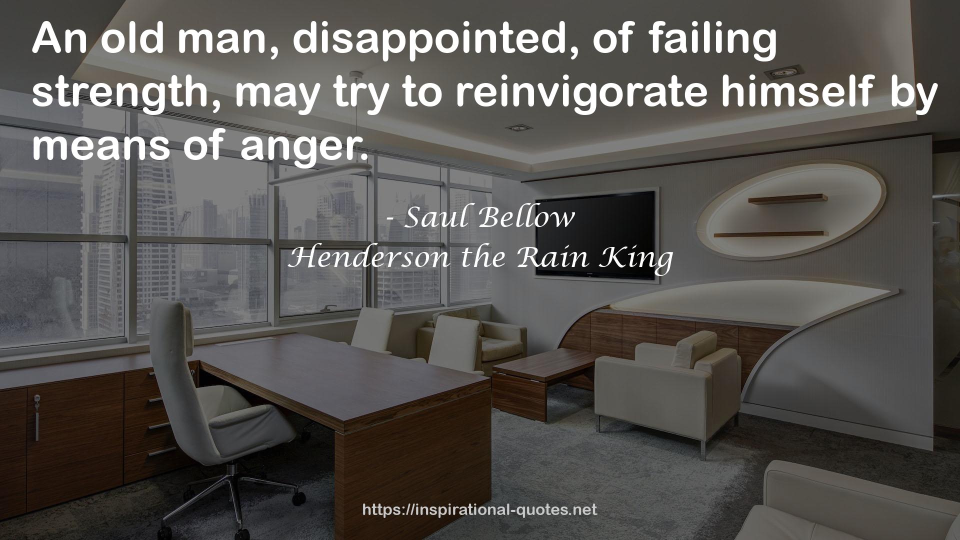 Henderson the Rain King QUOTES