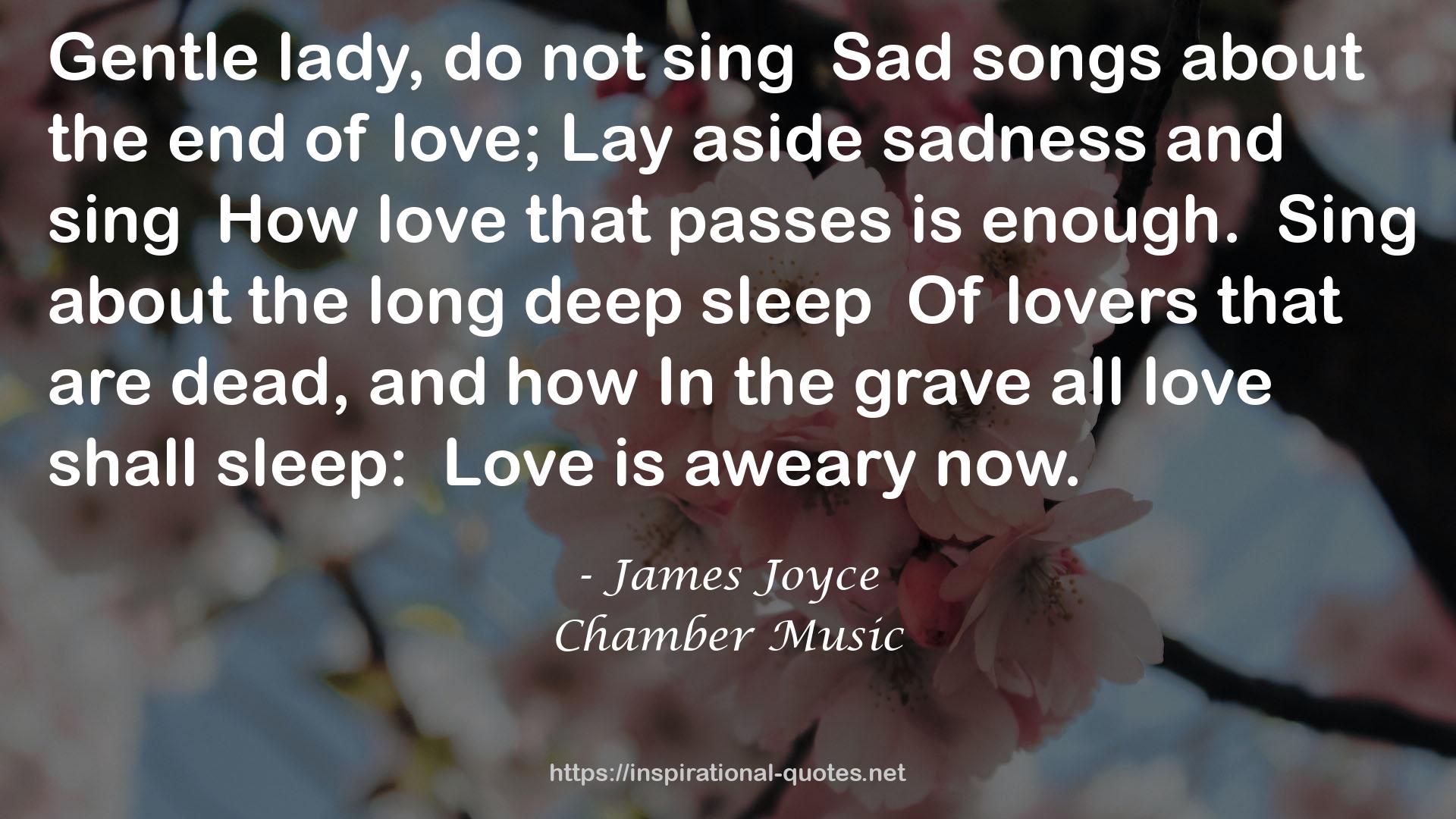 Chamber Music QUOTES