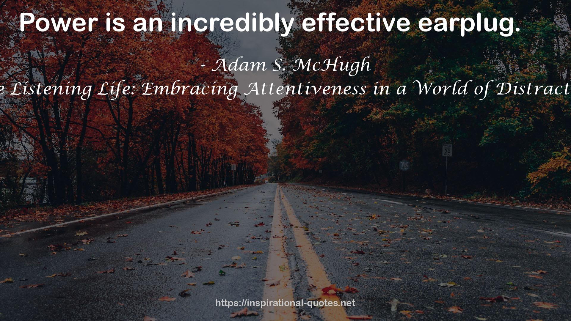 Adam S. McHugh QUOTES