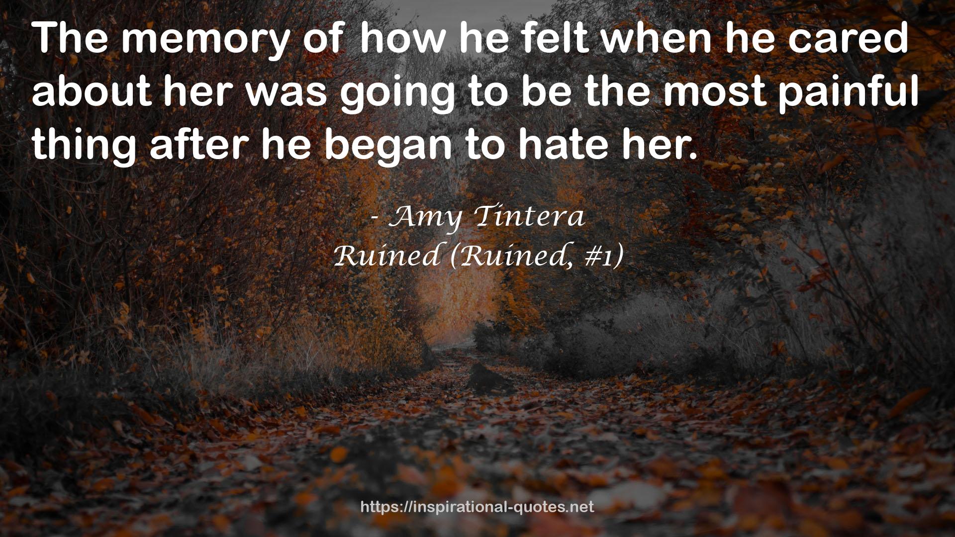 Ruined (Ruined, #1) QUOTES