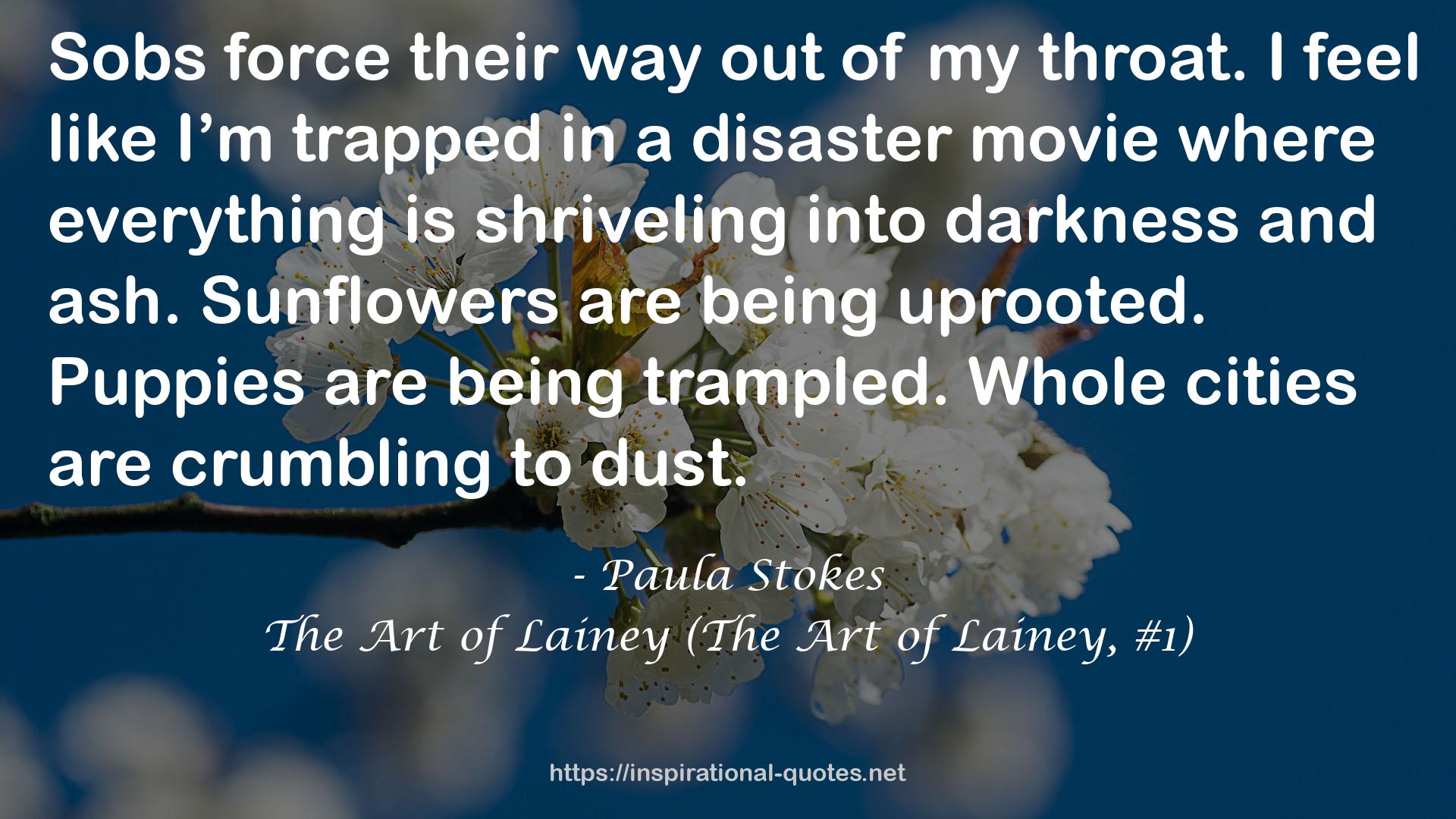 The Art of Lainey (The Art of Lainey, #1) QUOTES