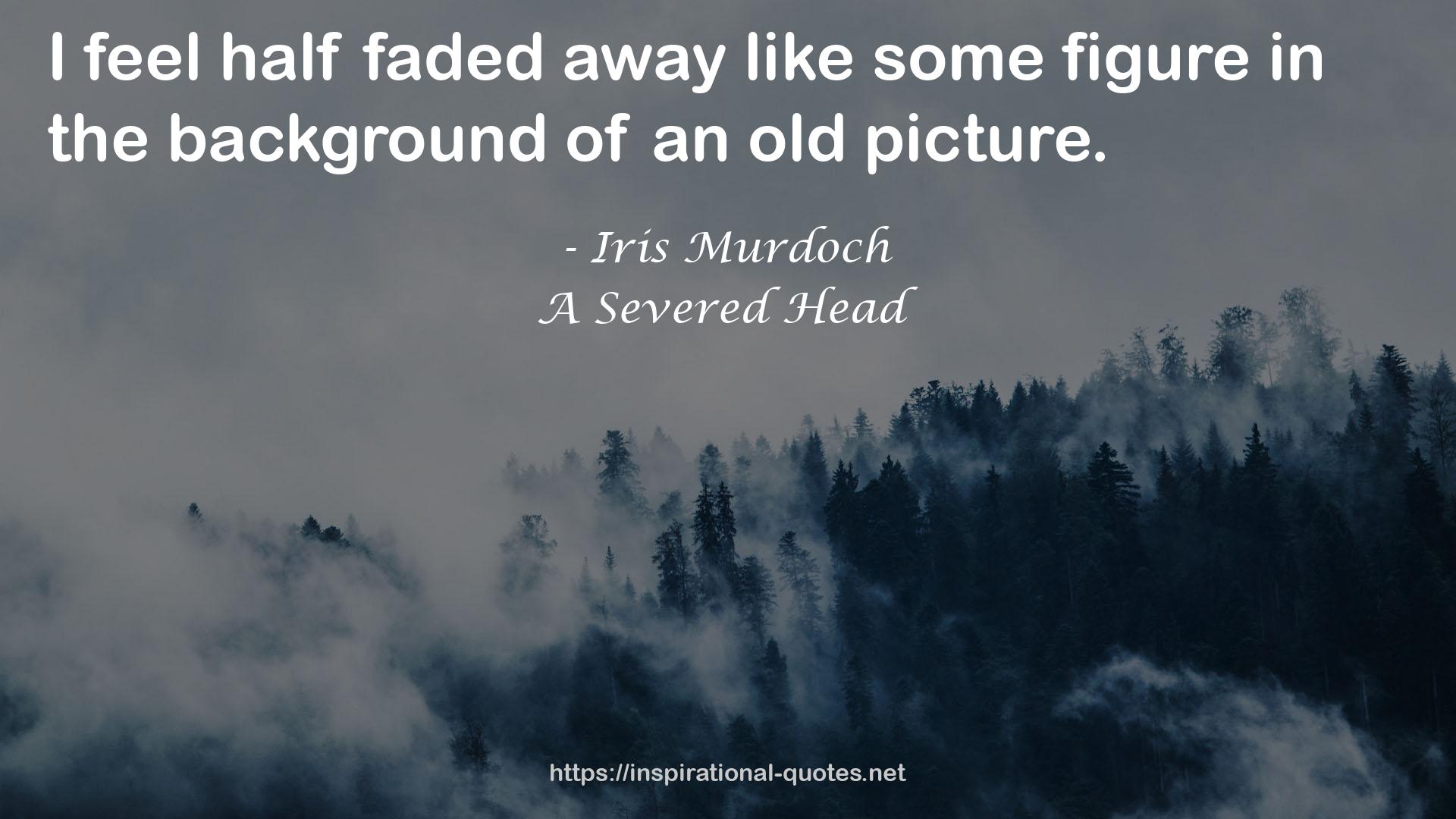 A Severed Head QUOTES