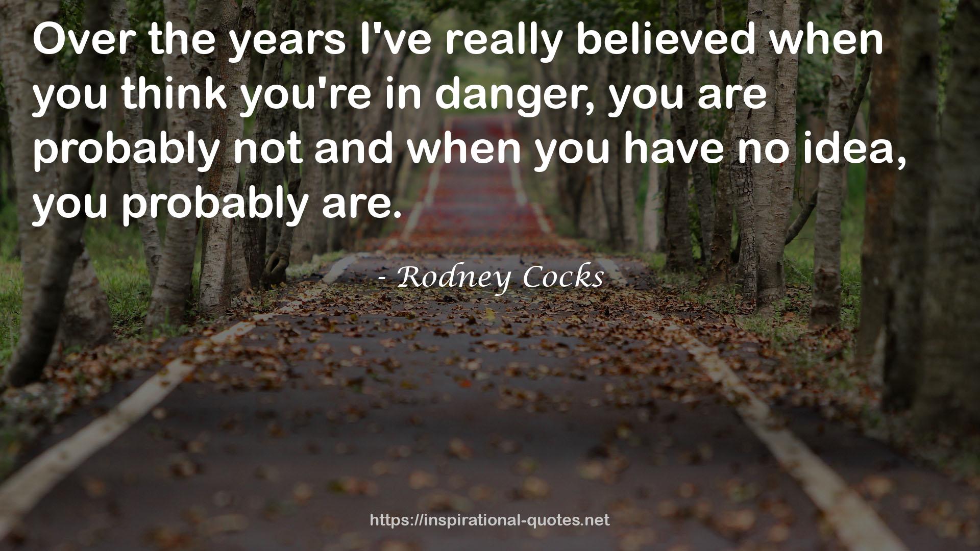 Rodney Cocks QUOTES