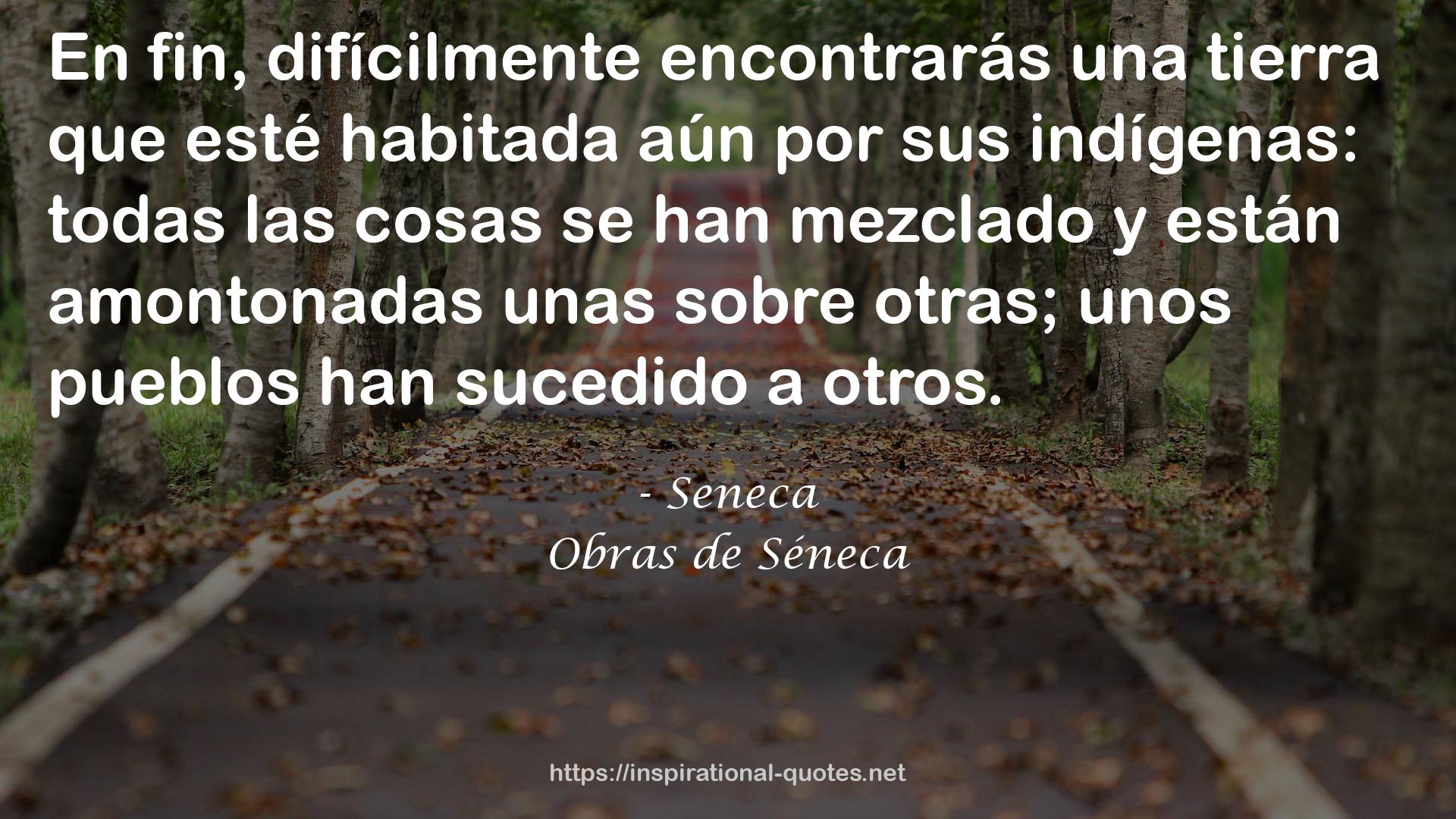 Obras de Séneca QUOTES