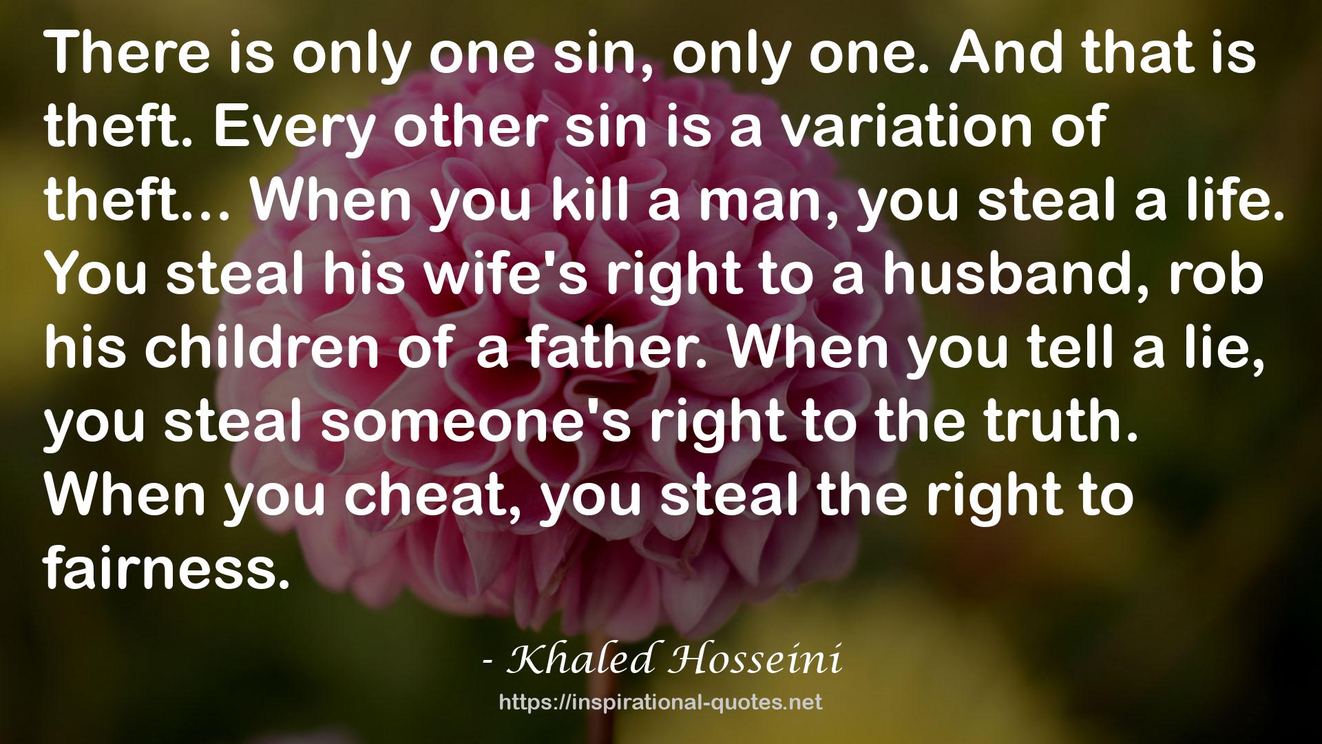 his wife's right  QUOTES