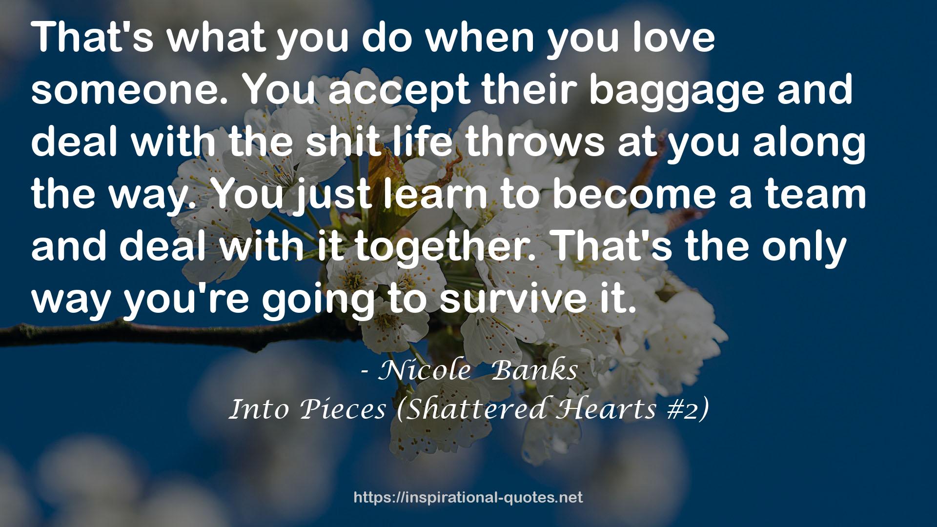 Into Pieces (Shattered Hearts #2) QUOTES