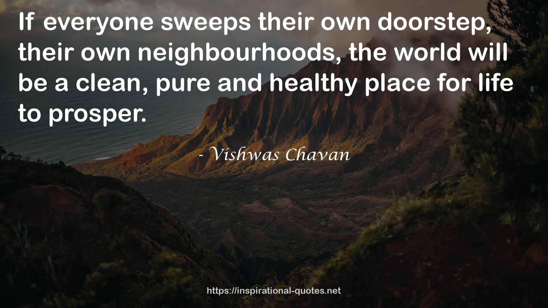 Vishwas Chavan QUOTES