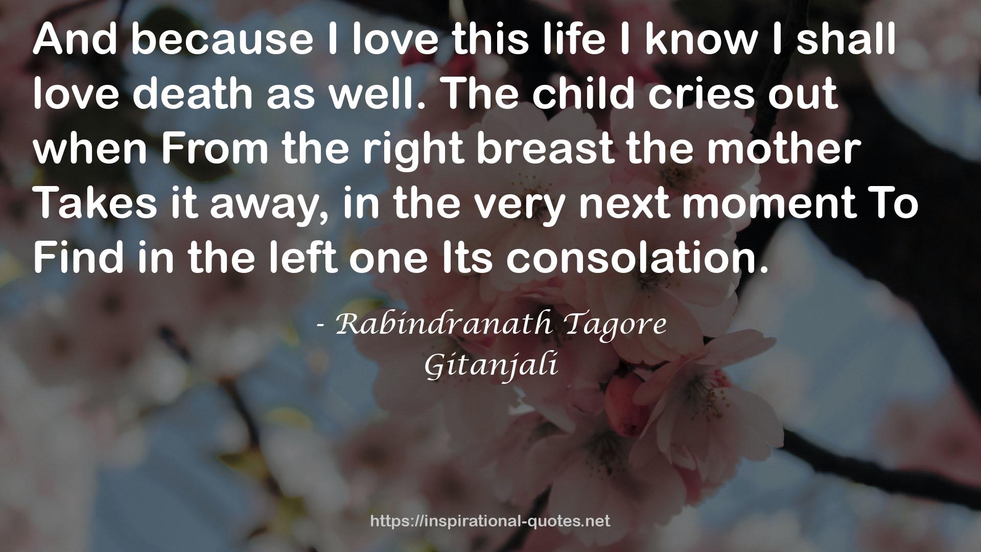 Rabindranath Tagore QUOTES
