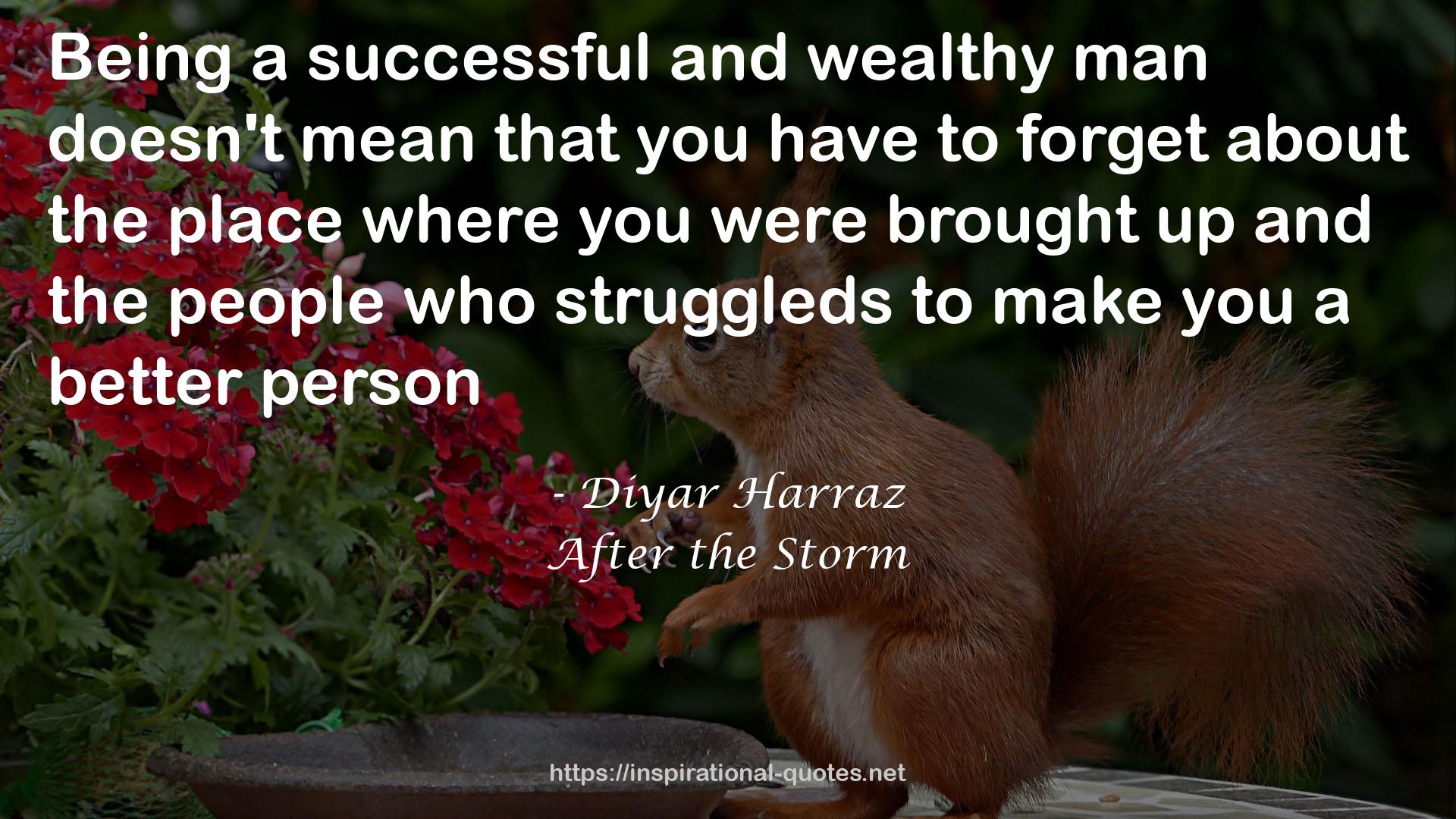a successful and wealthy man  QUOTES