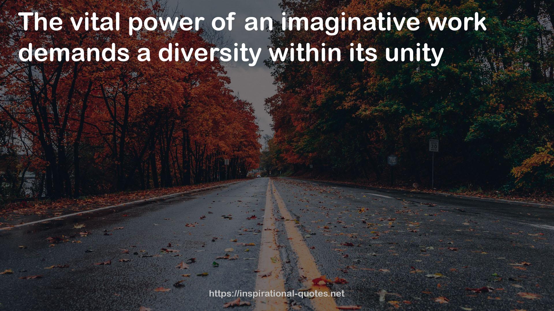 an imaginative work  QUOTES