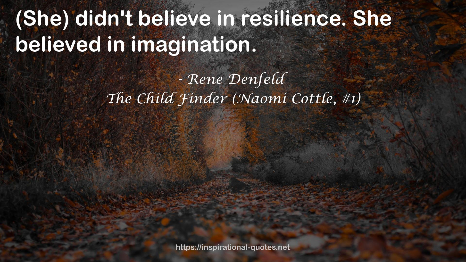 The Child Finder (Naomi Cottle, #1) QUOTES
