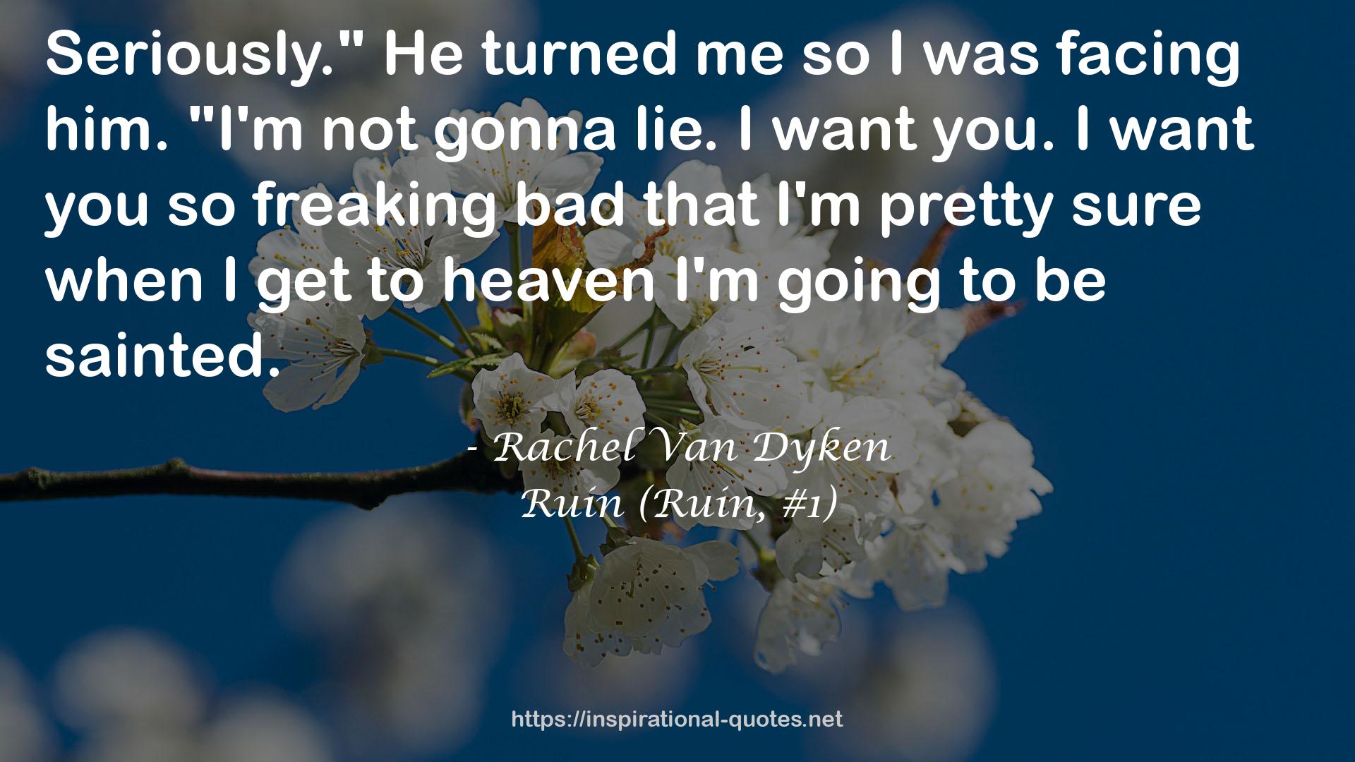 Ruin (Ruin, #1) QUOTES