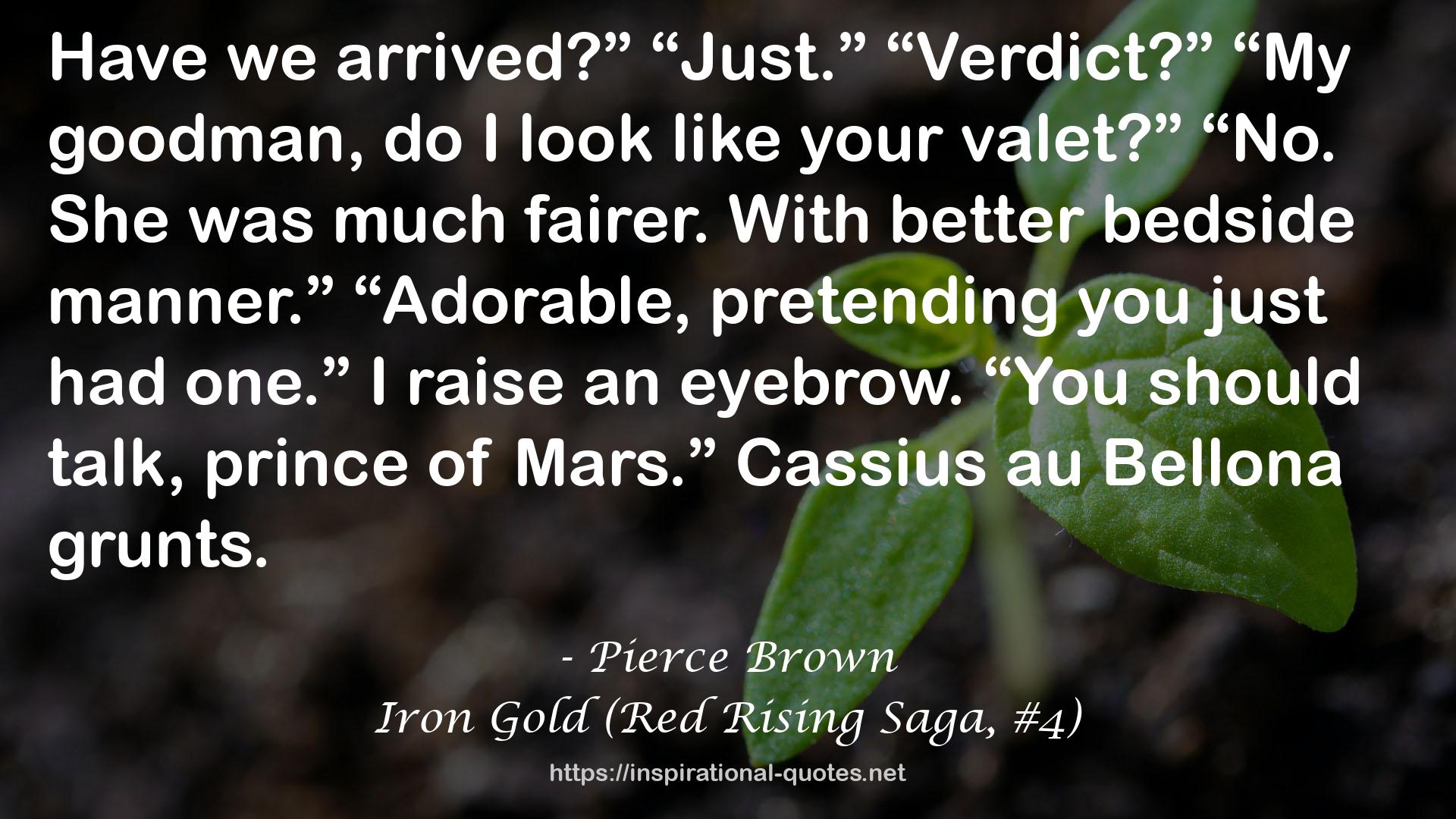 Iron Gold (Red Rising Saga, #4) QUOTES