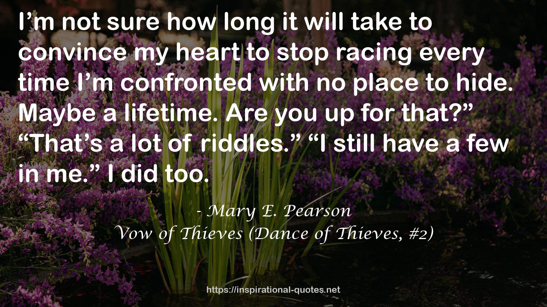 Vow of Thieves (Dance of Thieves, #2) QUOTES