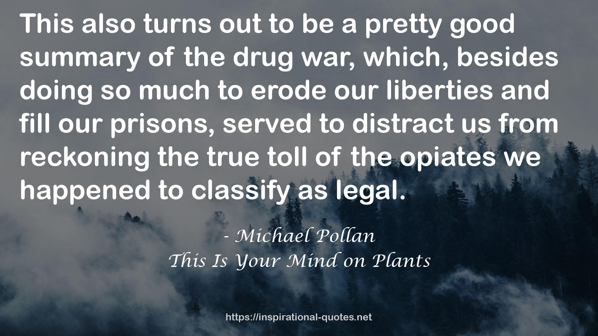 This Is Your Mind on Plants QUOTES