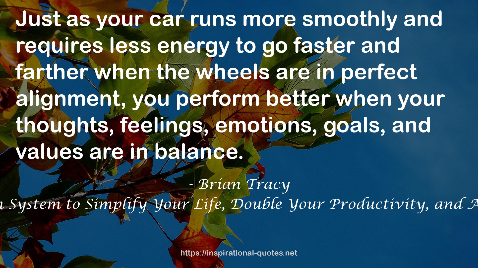 less energy  QUOTES