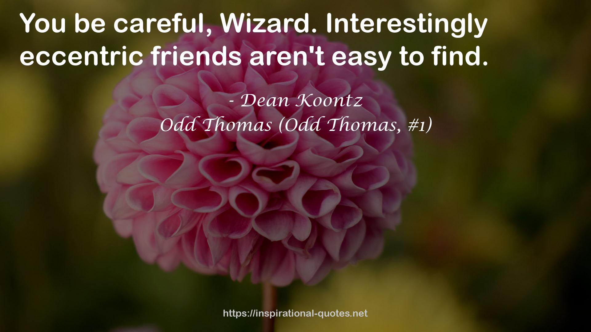 eccentric friends  QUOTES