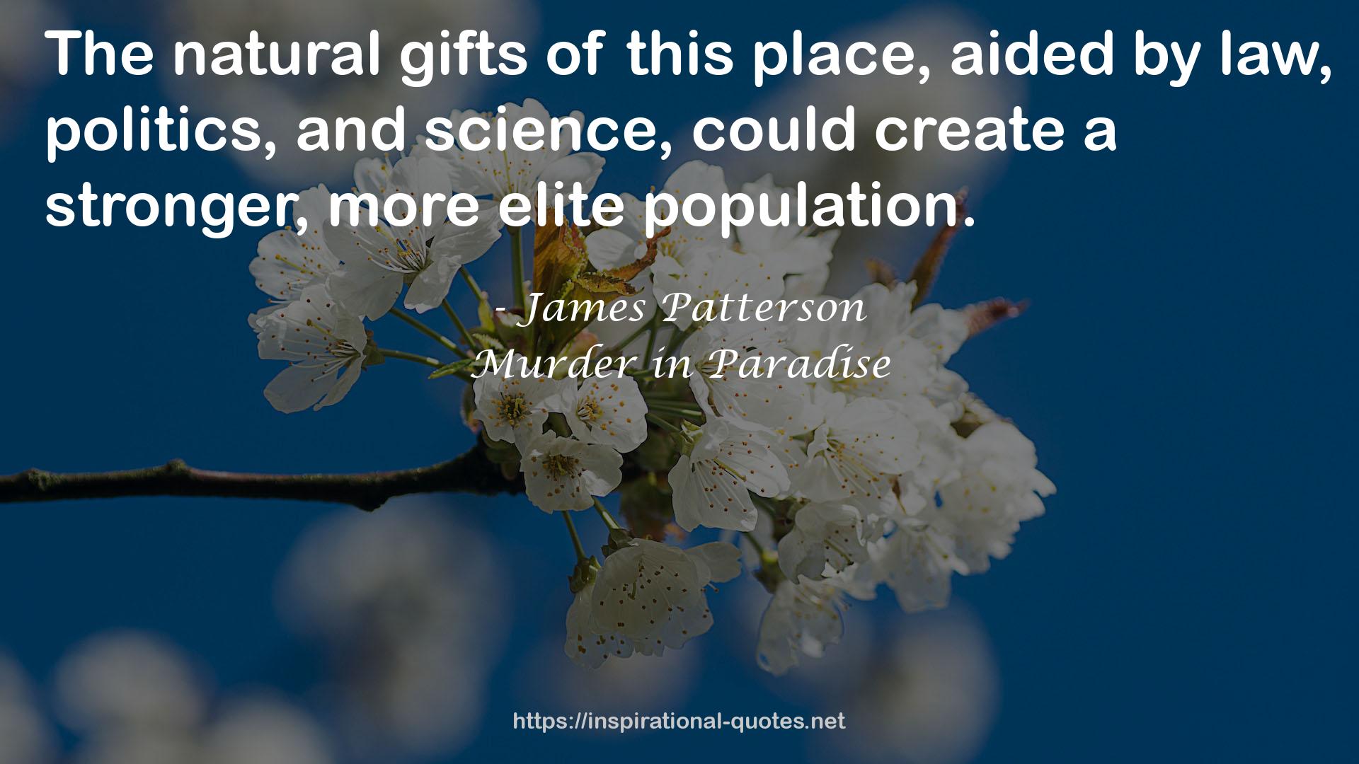 Murder in Paradise QUOTES