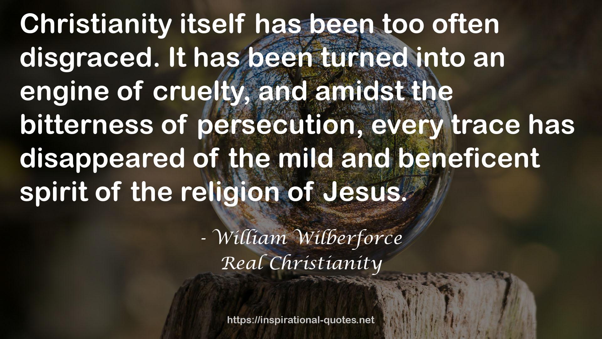 Real Christianity QUOTES