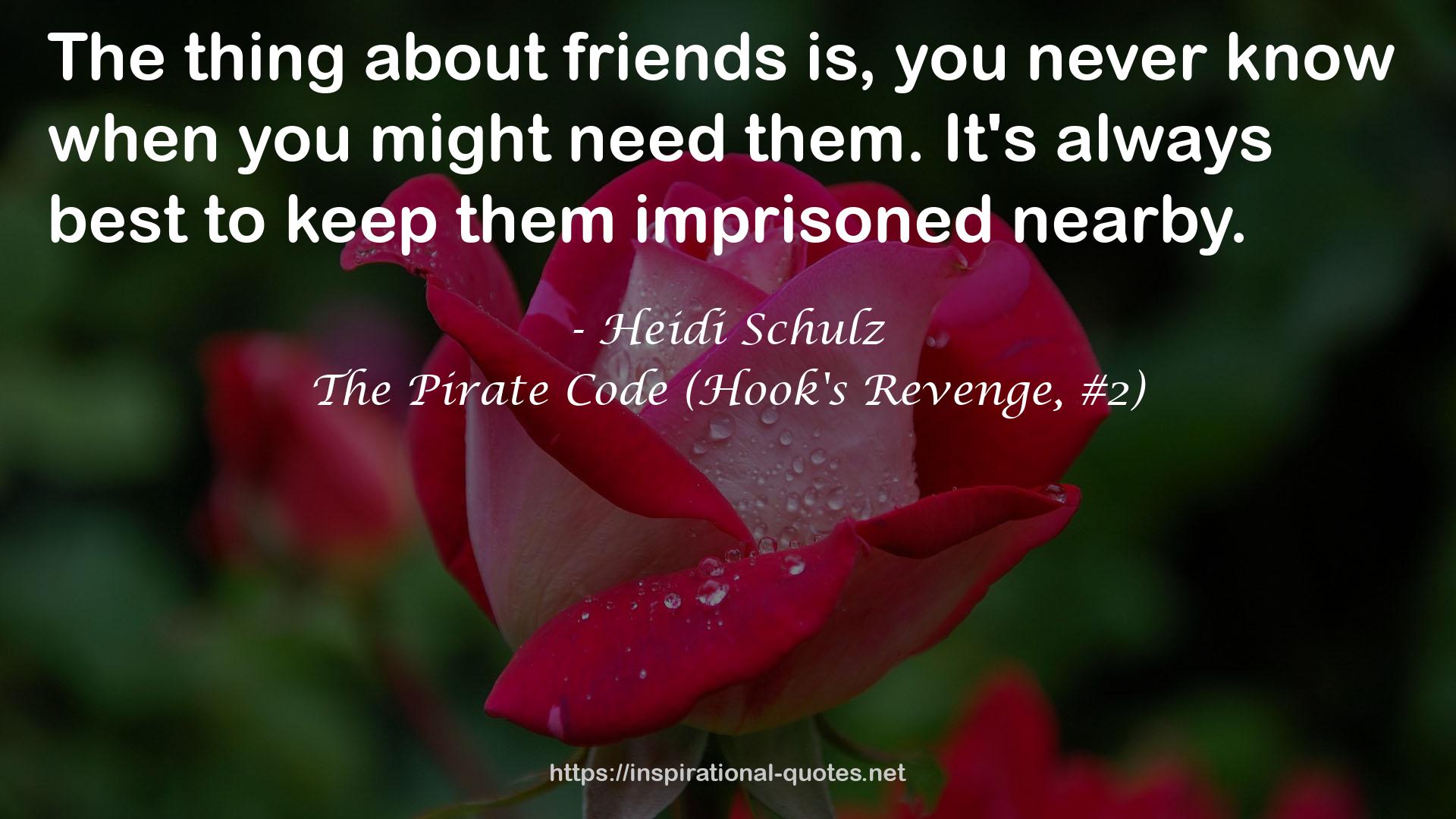 The Pirate Code (Hook's Revenge, #2) QUOTES