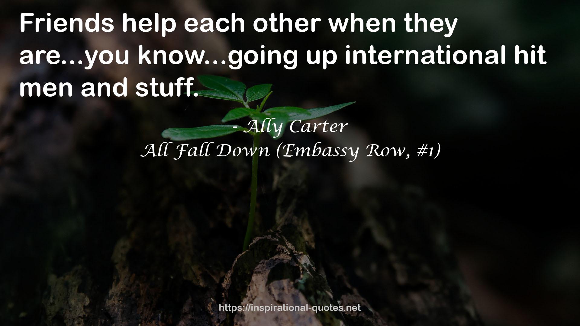 Ally Carter QUOTES