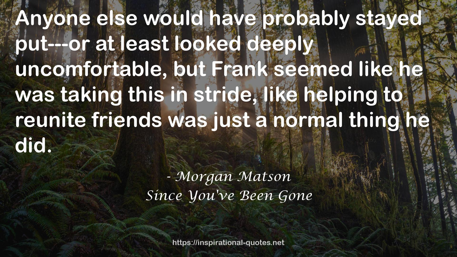 Morgan Matson QUOTES