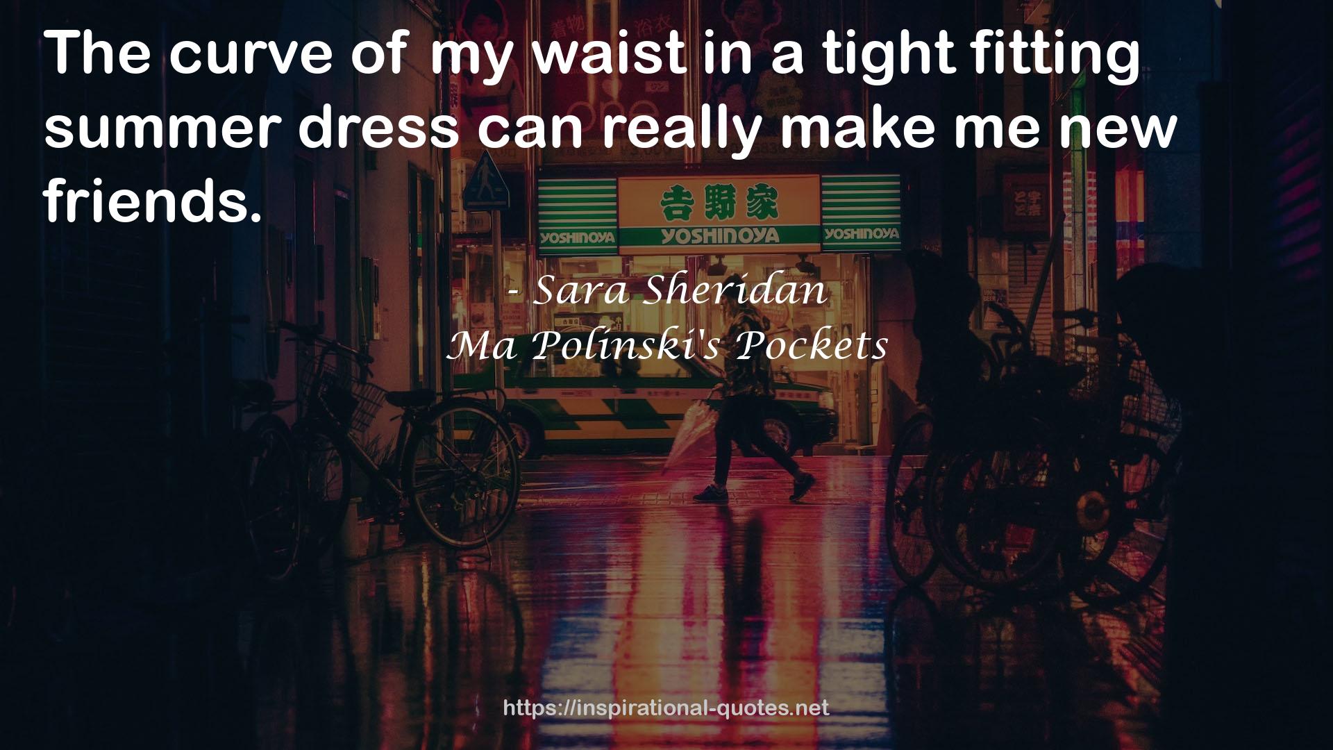 a tight fitting summer dress  QUOTES