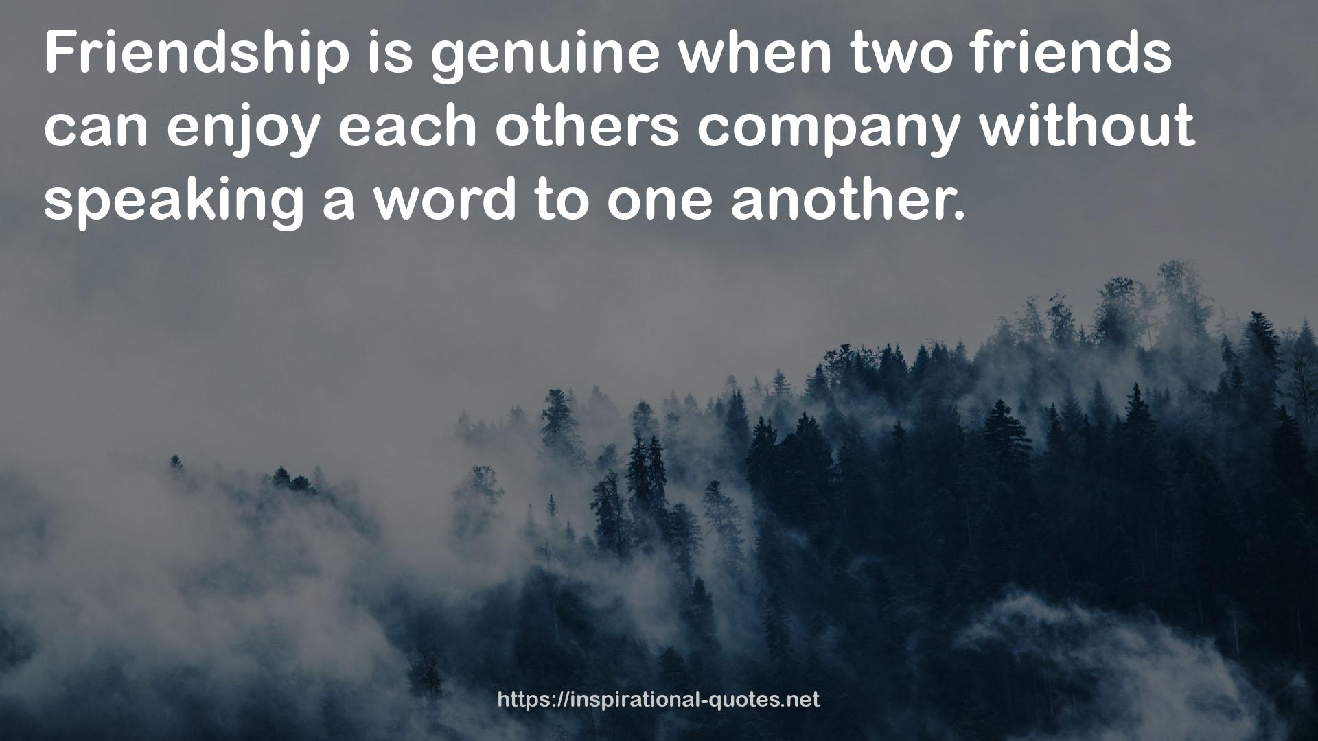 each others company  QUOTES