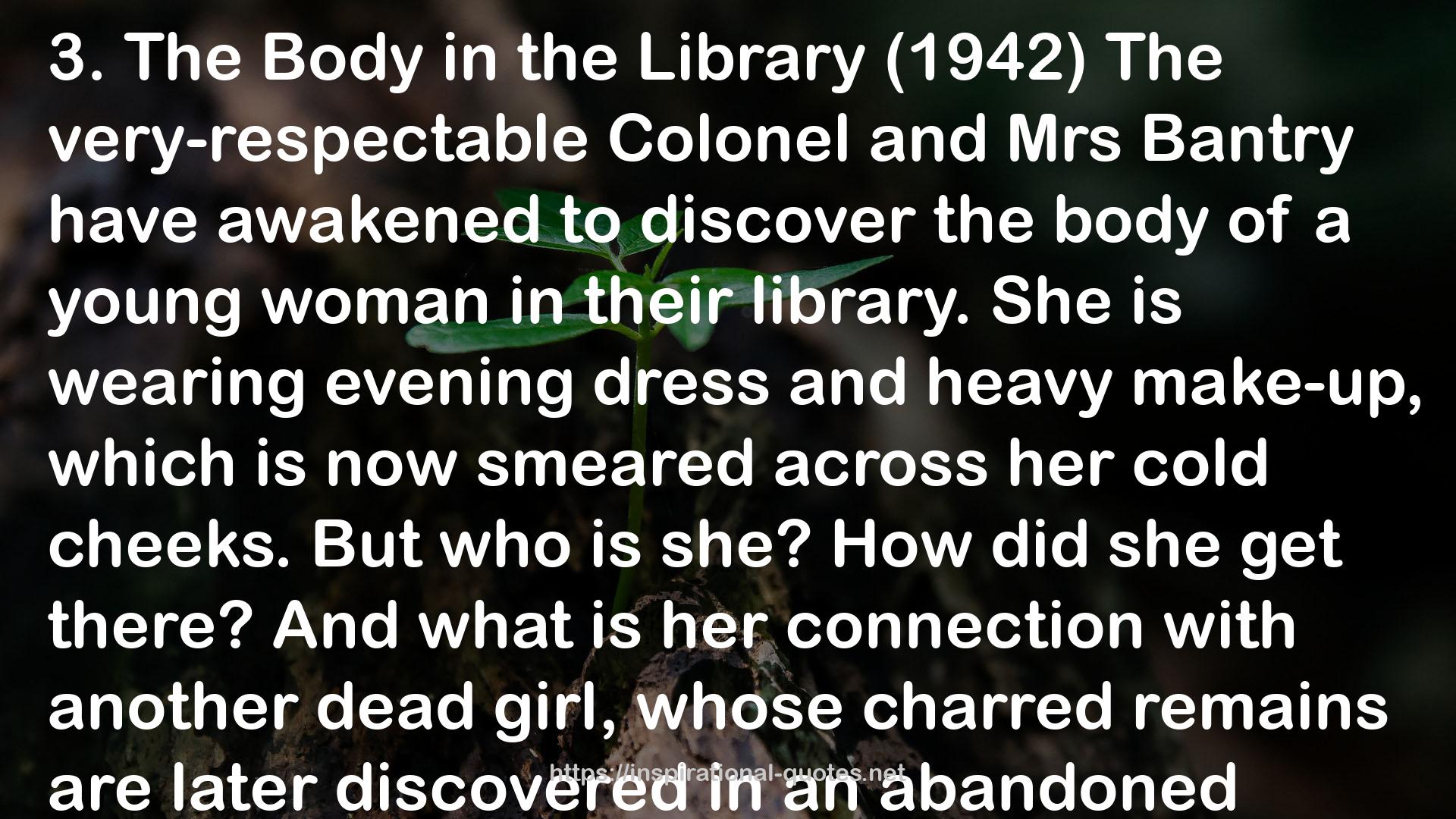 Miss Marple's Final Cases QUOTES