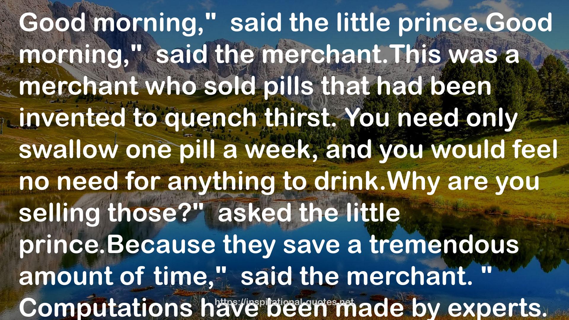 a merchant  QUOTES