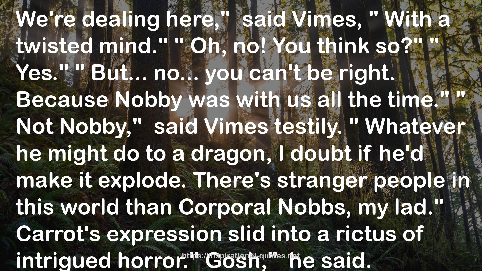 Nobby  QUOTES