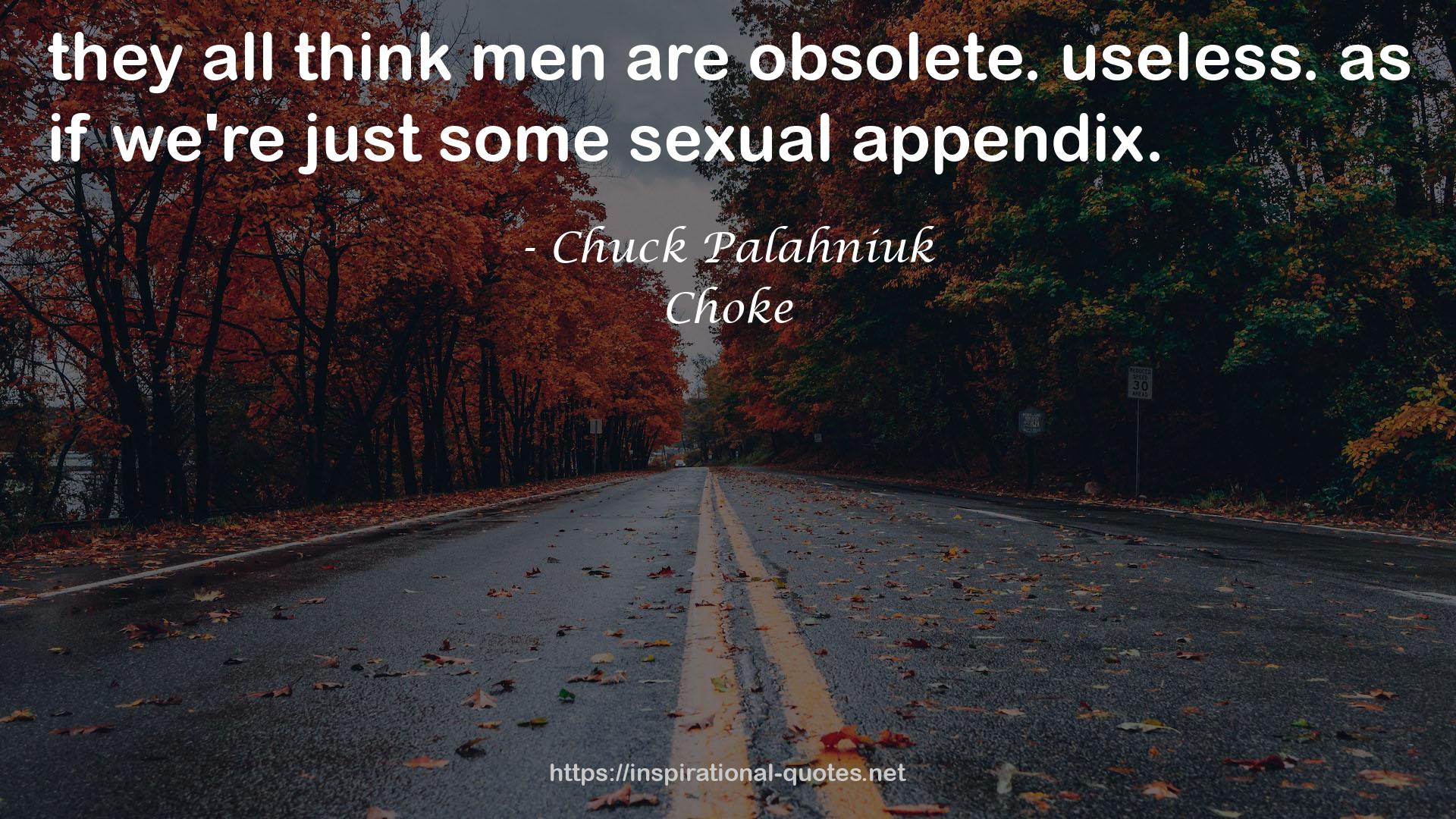 Chuck Palahniuk QUOTES