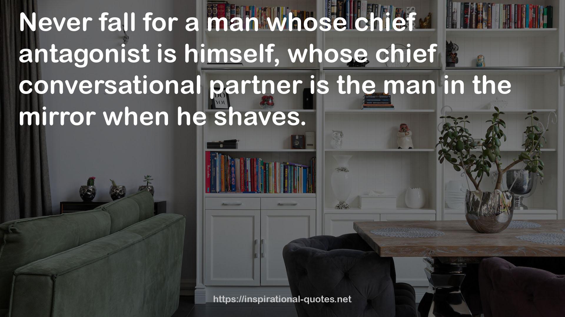 whose chief antagonist  QUOTES