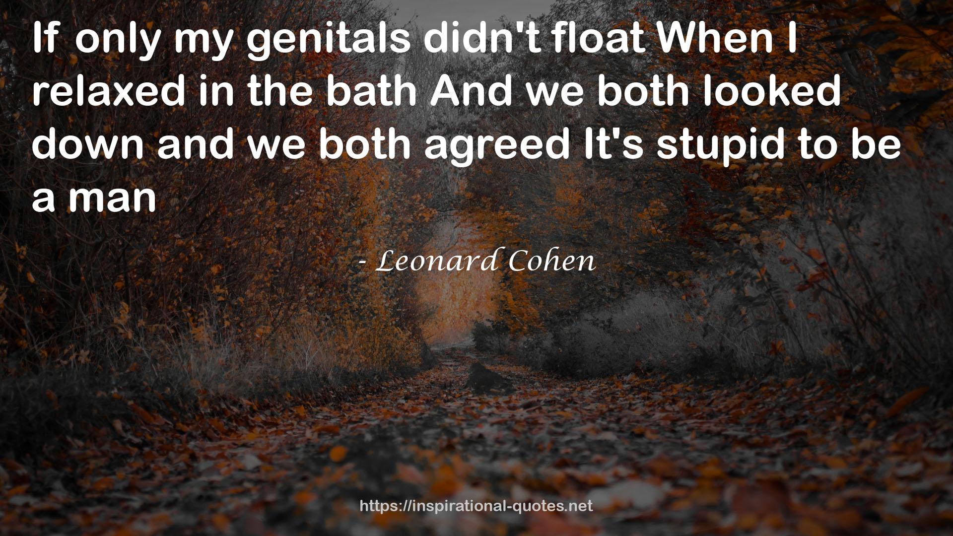 bathAnd  QUOTES