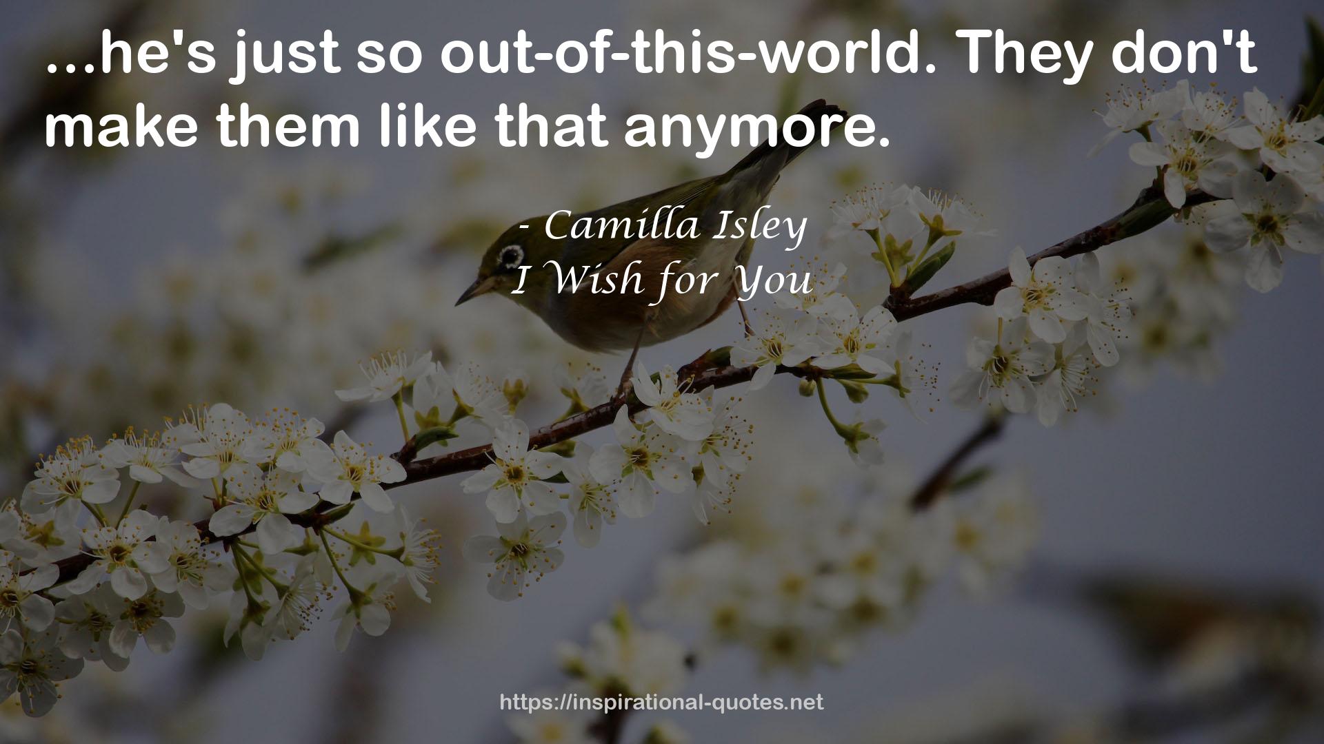 I Wish for You QUOTES