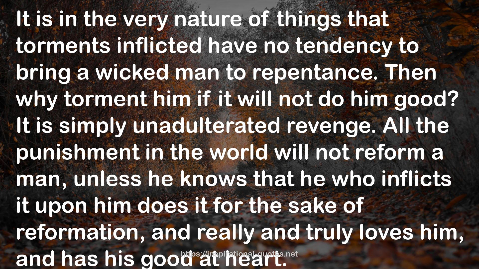 Hell Warm Words on the Cheerful and Comforting Doctrine of Eternal Damnation QUOTES