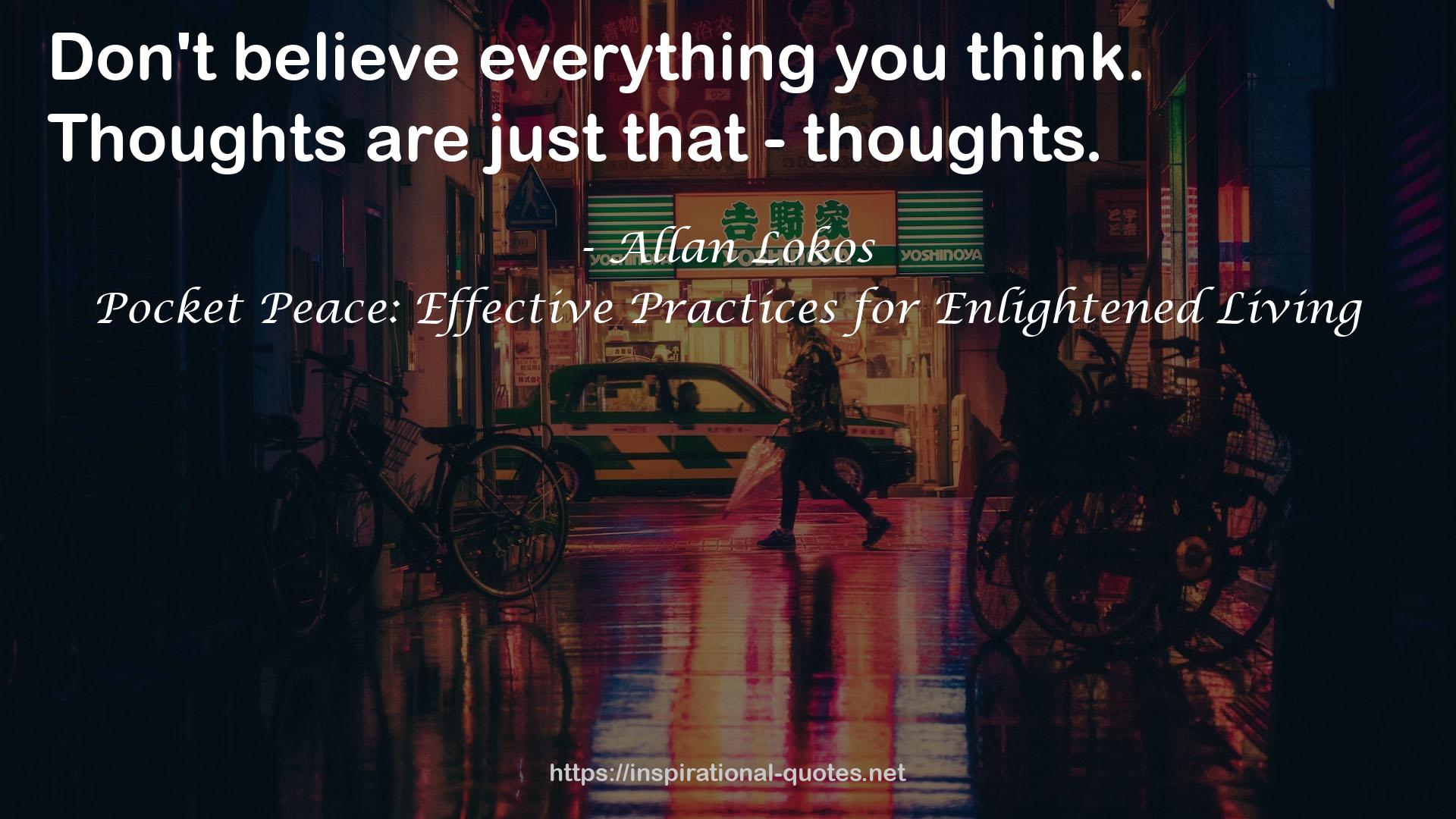 just that - thoughts  QUOTES