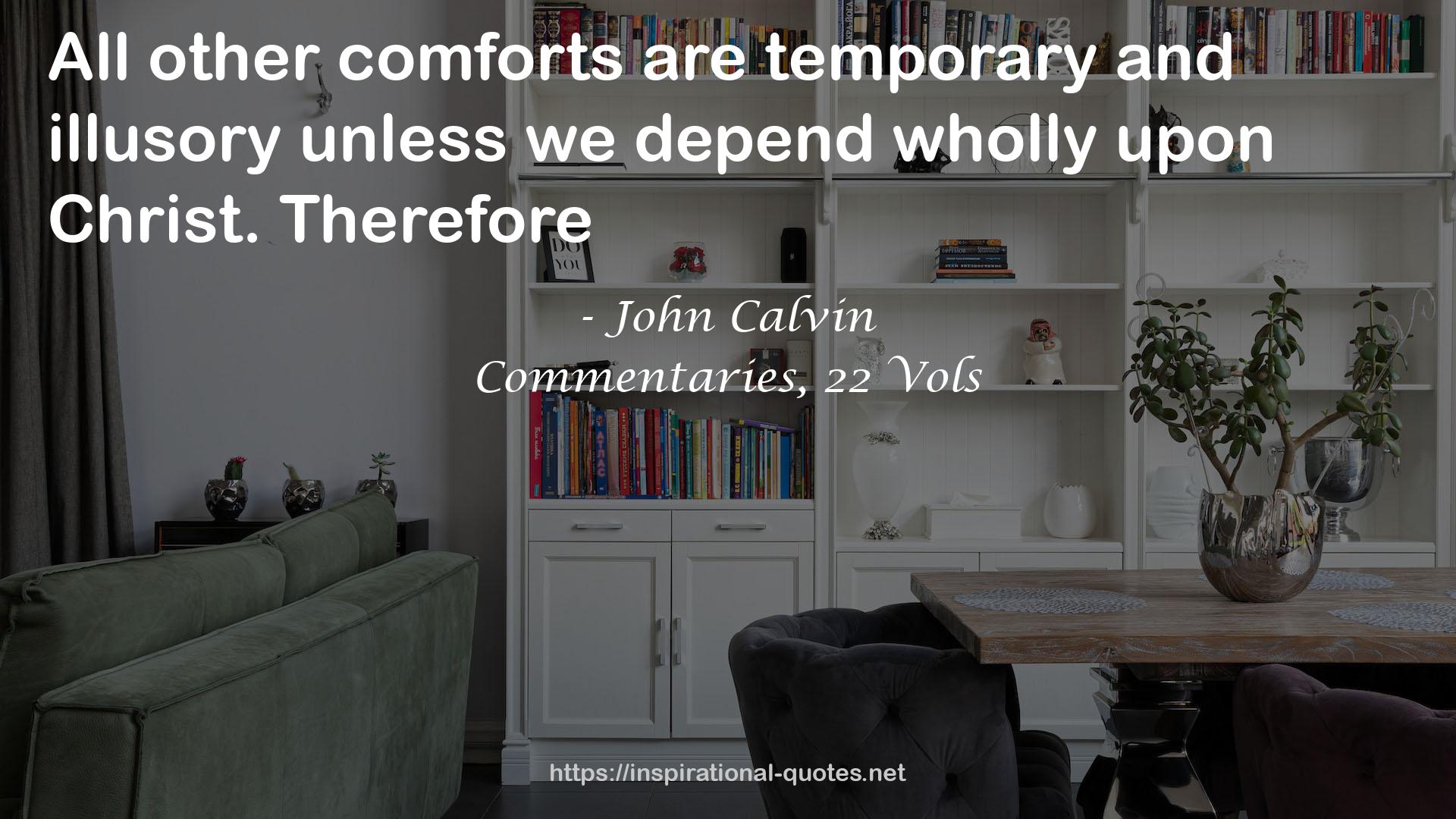 John Calvin QUOTES