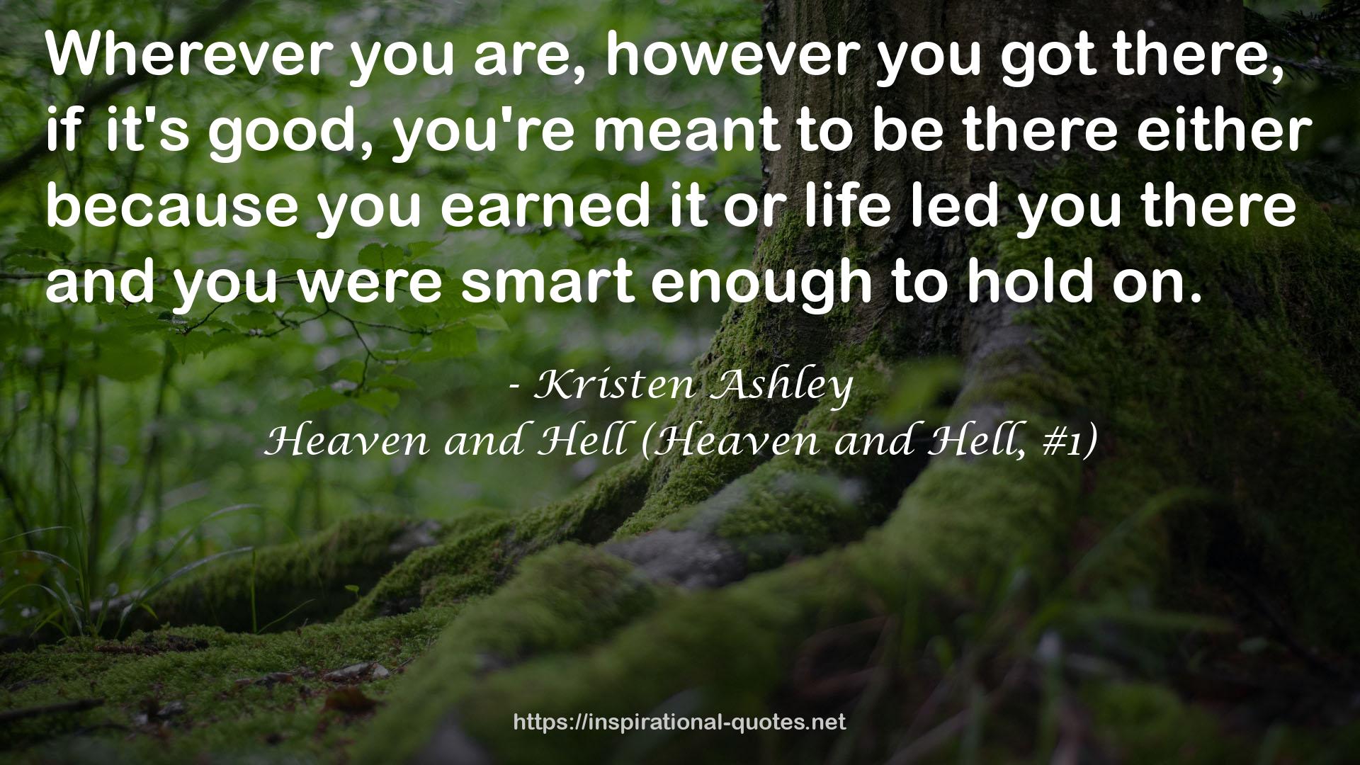 Heaven and Hell (Heaven and Hell, #1) QUOTES