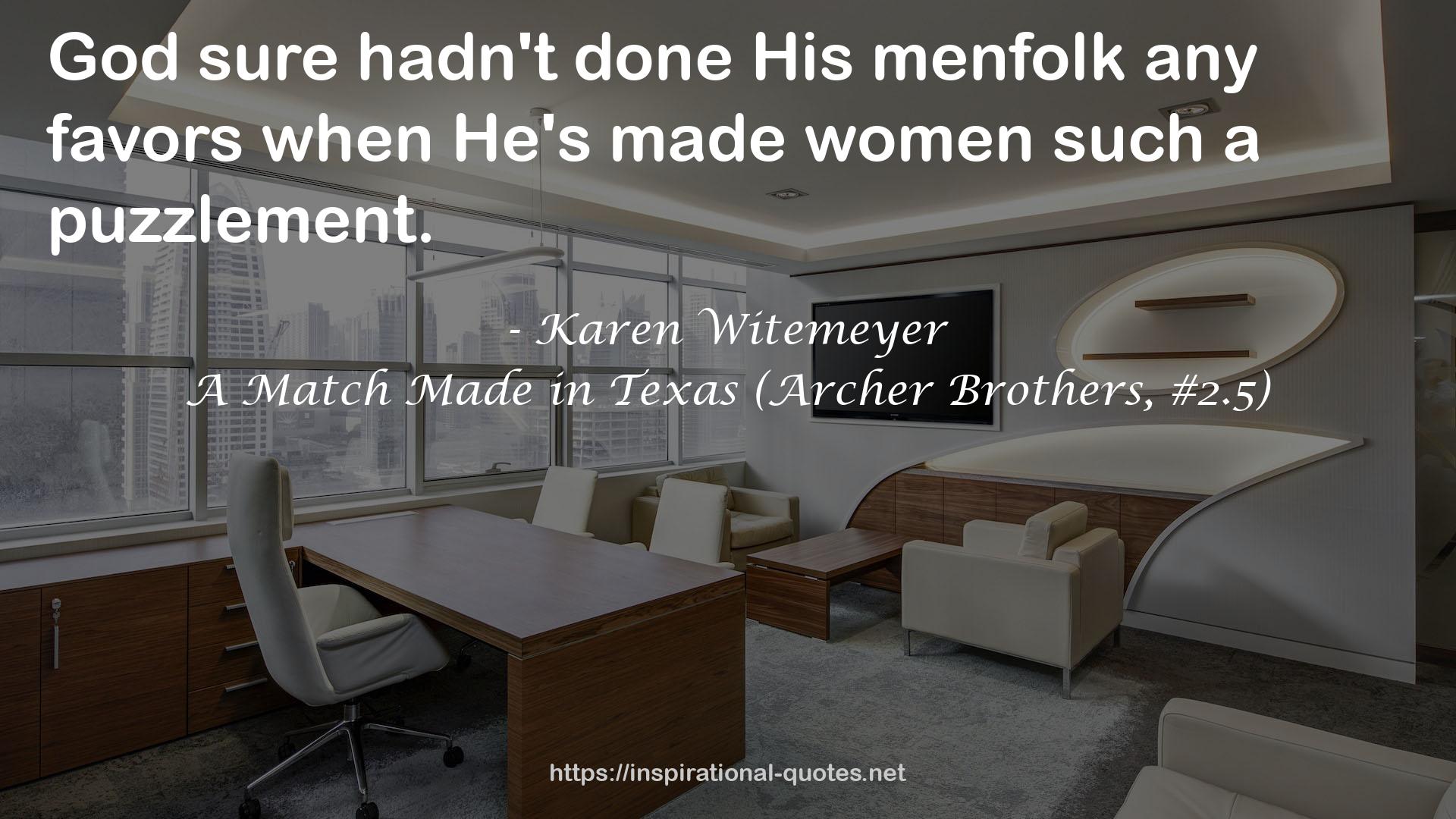 His menfolk  QUOTES