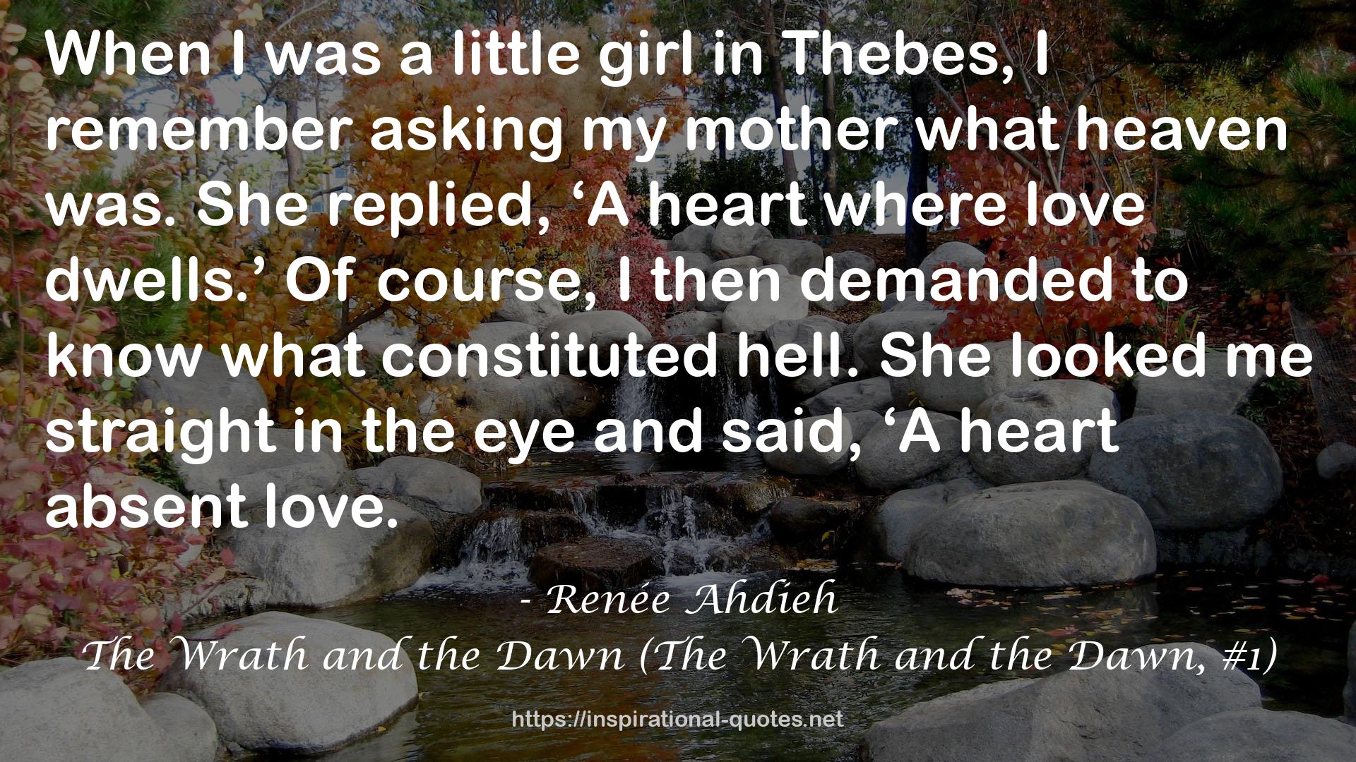 The Wrath and the Dawn (The Wrath and the Dawn, #1) QUOTES