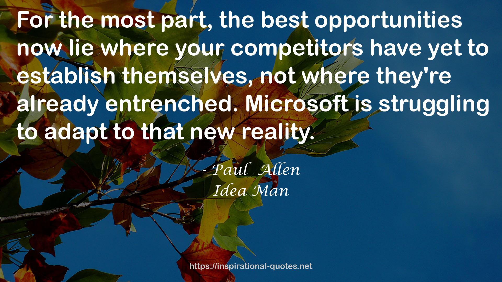 Paul  Allen QUOTES