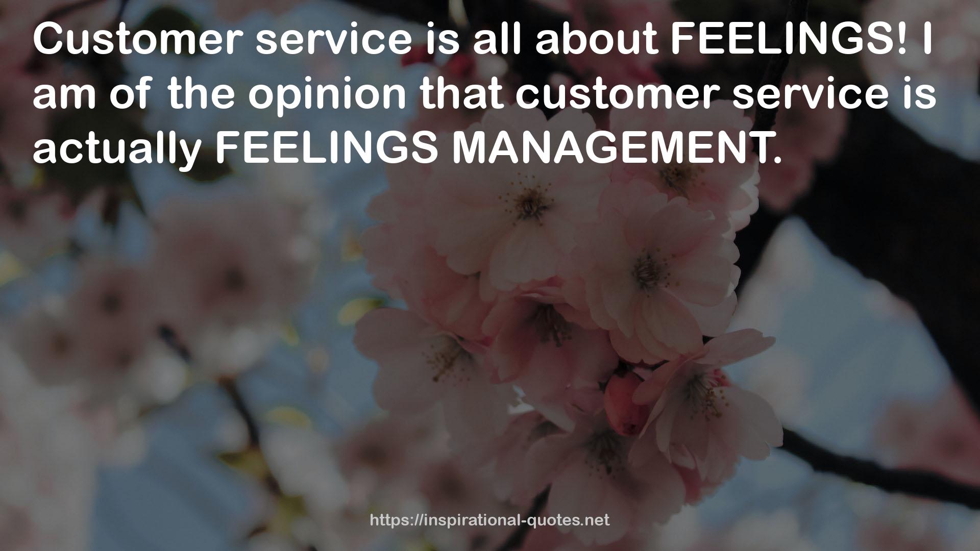 customer  QUOTES