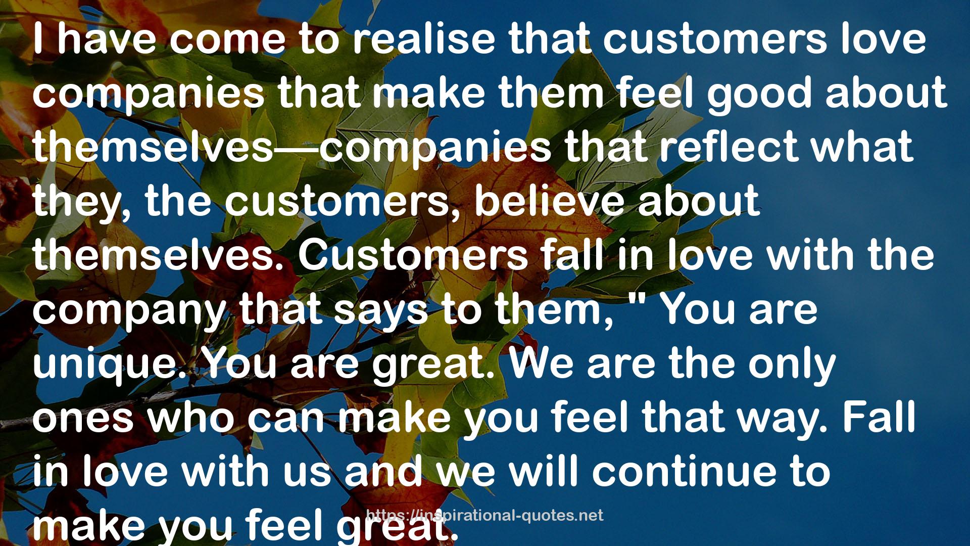 the company  QUOTES