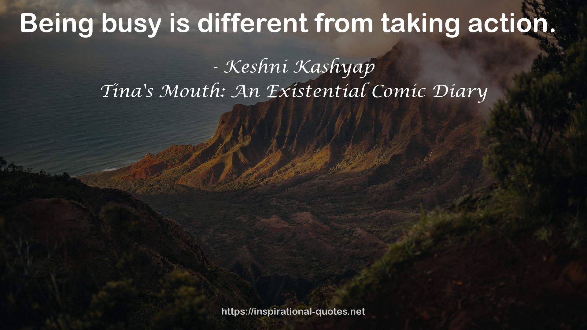 Keshni Kashyap QUOTES