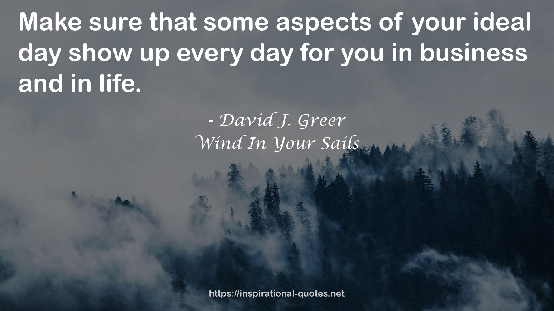 David J. Greer QUOTES