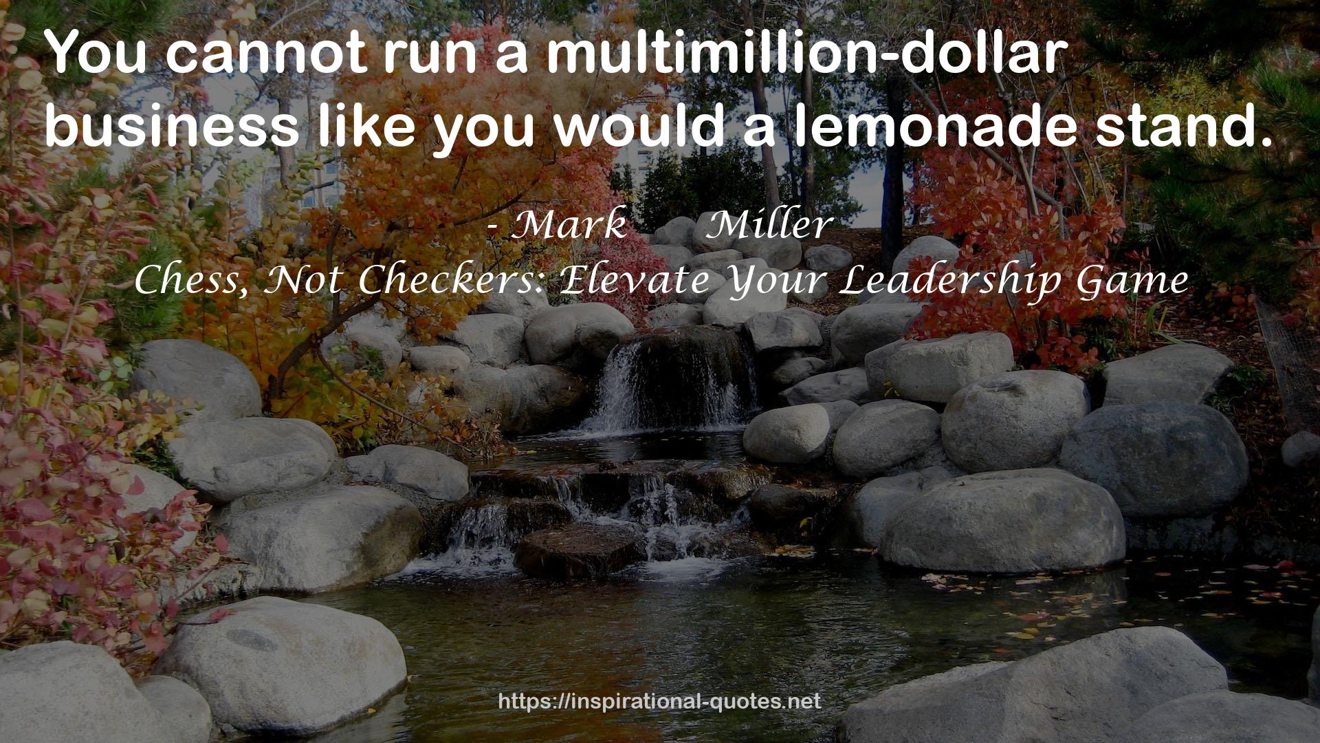 a multimillion-dollar business  QUOTES