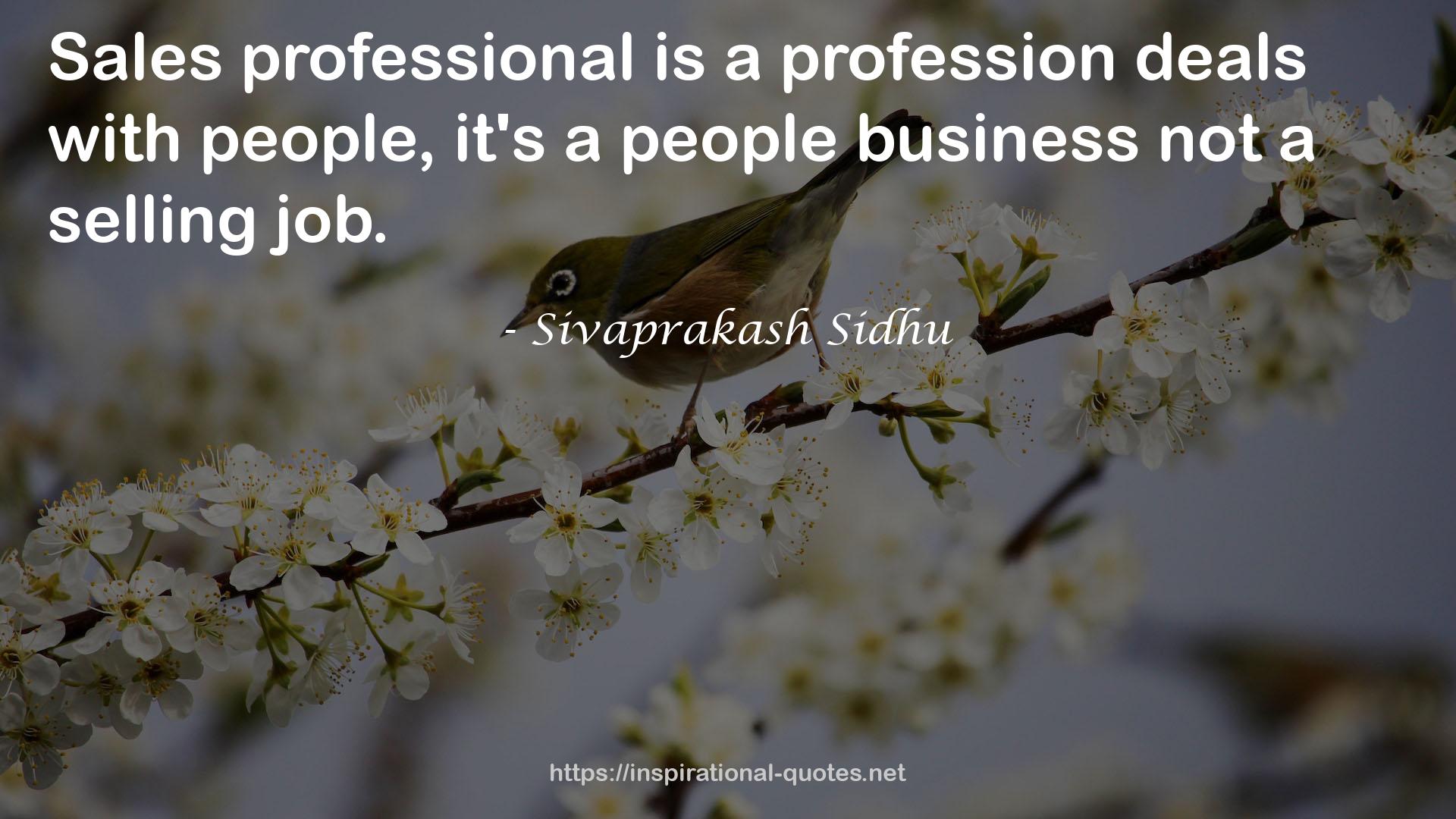 a people business  QUOTES