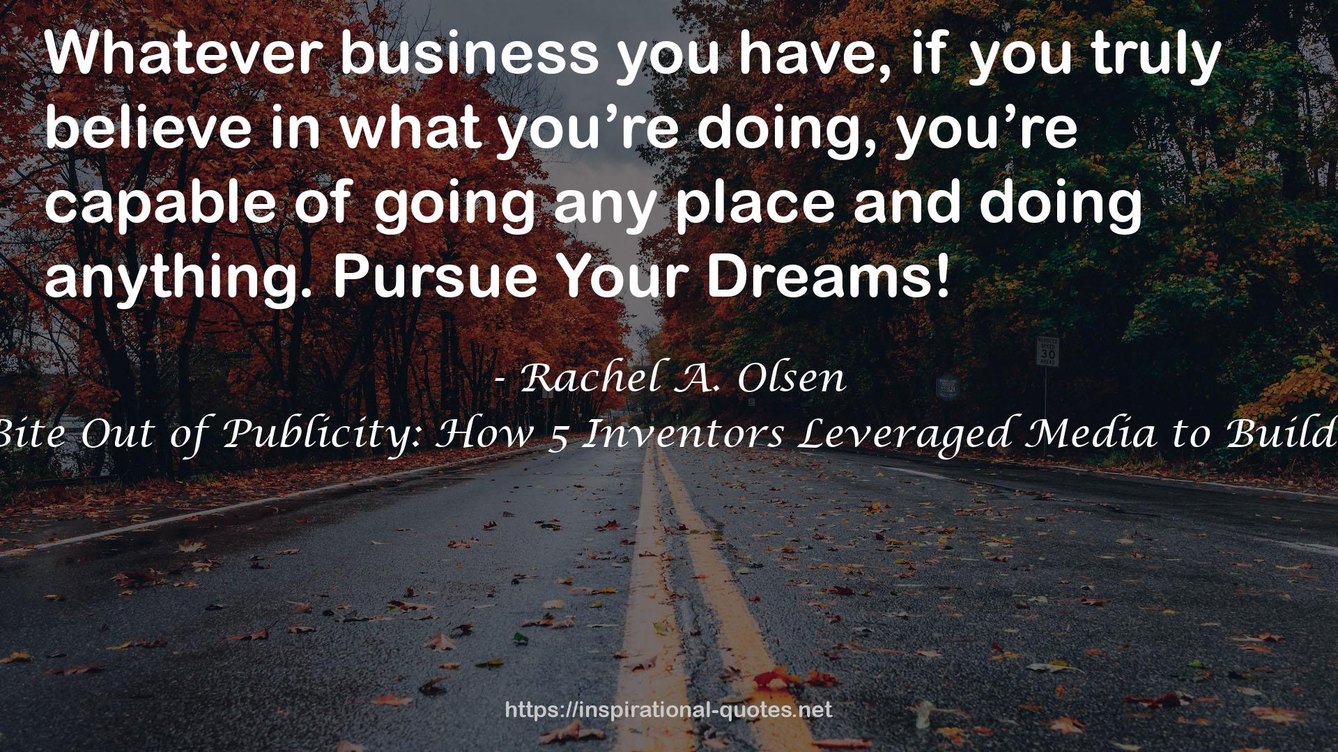 Rachel A. Olsen QUOTES